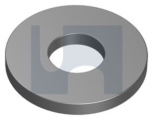 FLAT RND SAMPSON WASHER- THICK ZP THICK SAMPSON WASHER: 3/8 thumbnail 4