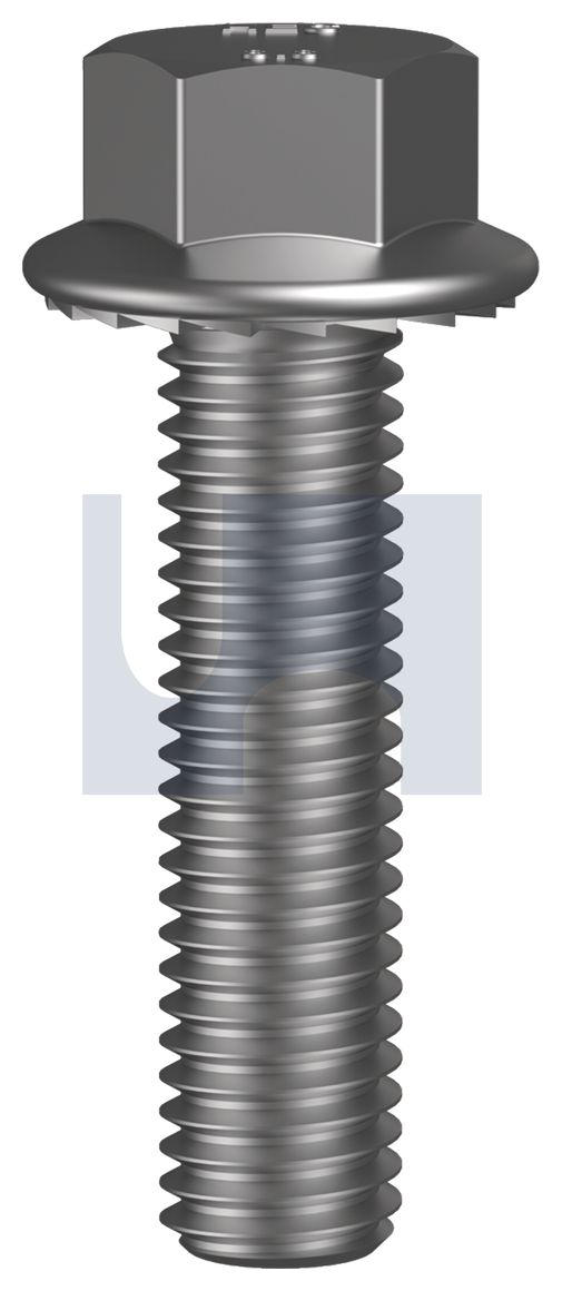 SERRATED FLANGED HEX BOLT Z/P 8.8 SERR FL BOLT:M20 X  60 thumbnail 5