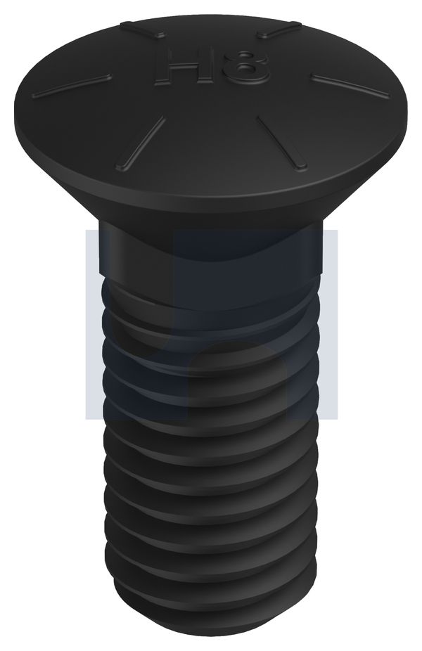 PLOW BOLT SQ NECK GR8 PLOW BOLT: 3/8UNC X 1 thumbnail 5