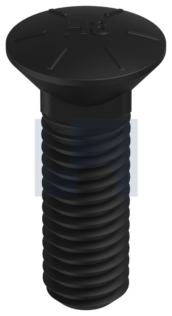 PLOW BOLT SQ NECK GR8 PLOW BOLT: 3/8UNC X 1-1/4 thumbnail 5