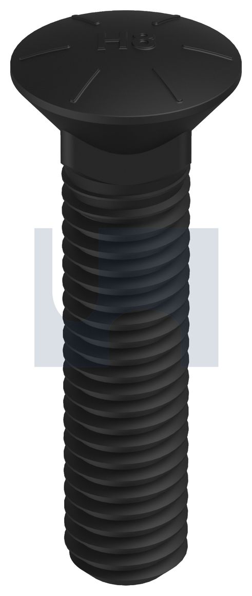 PLOW BOLT SQ NECK GR8 PLOW BOLT: 7/16UNC X 2 thumbnail 5