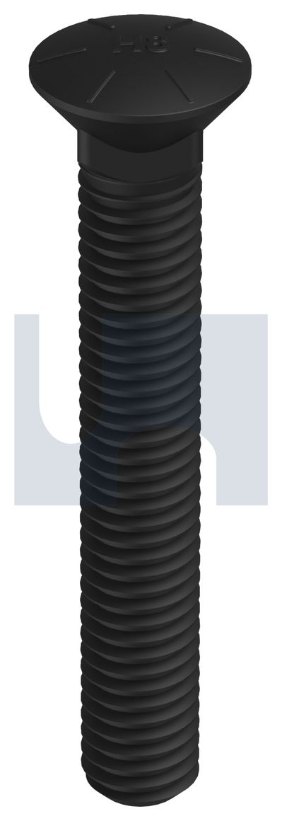 PLOW BOLT SQ NECK GR8 PLOW BOLT: 7/16UNC X 3 thumbnail 5
