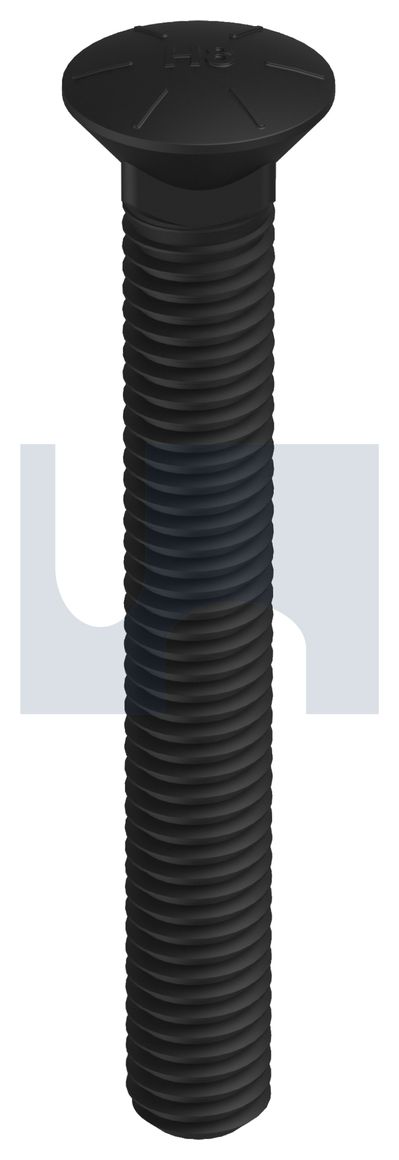 PLOW BOLT SQ NECK GR8 PLOW BOLT: 7/16UNC X 3-1/2 thumbnail 5