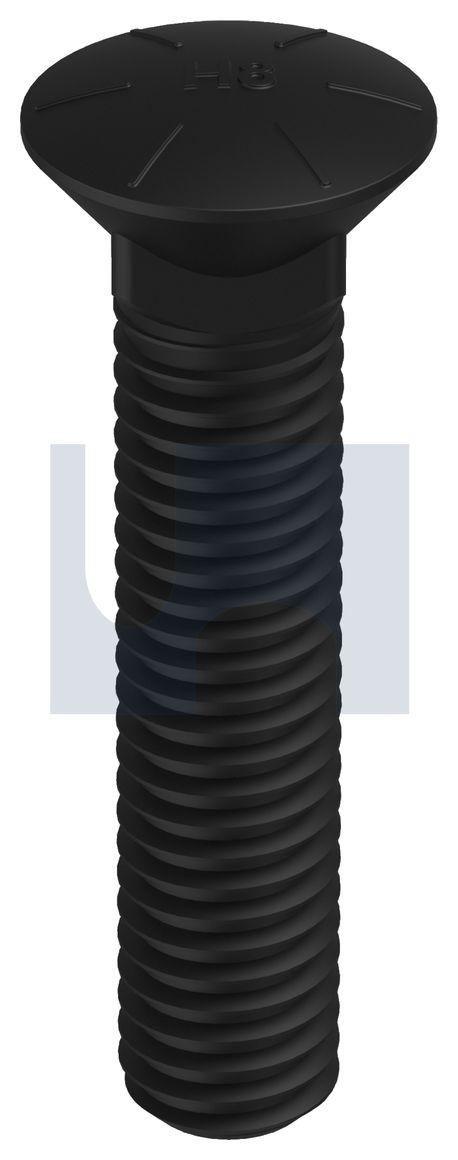 PLOW BOLT SQ NECK GR8 PLOW BOLT: 1/2UNC X 2-1/2 thumbnail 5
