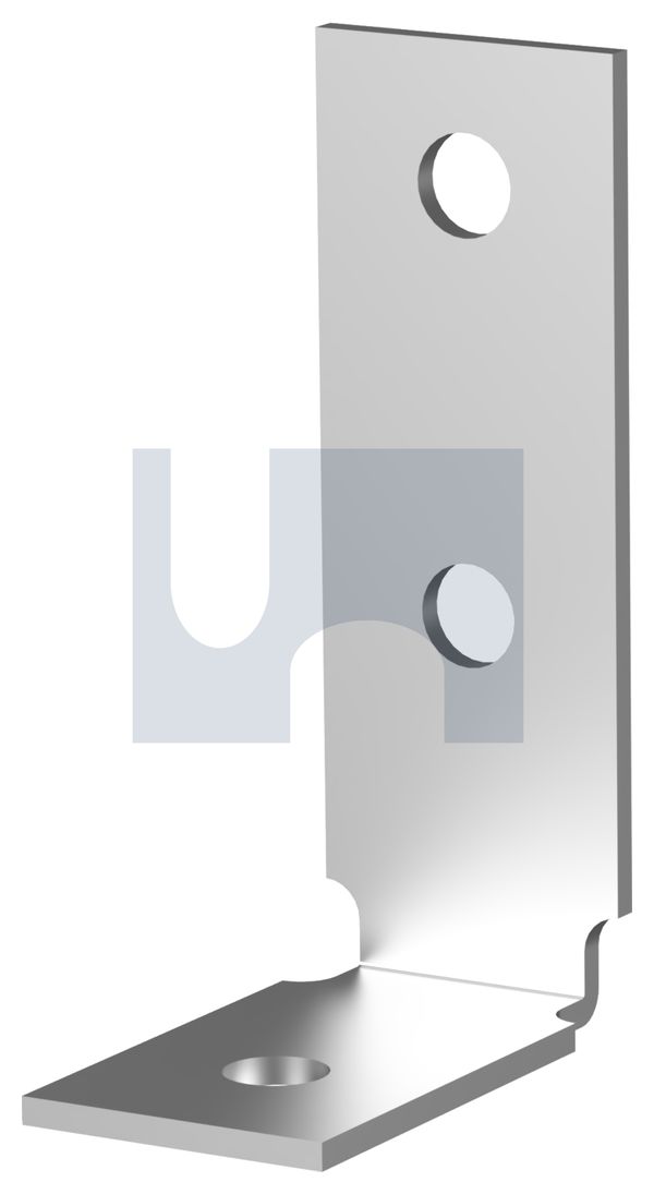 BRACKET ANGLE HEAVY DUTY ANGLE BKT H/D: M10  60X100X 35 thumbnail 5
