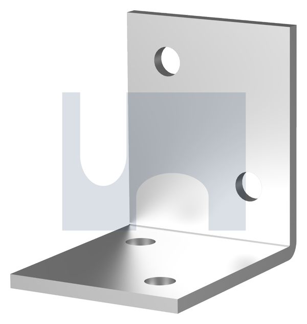 BRACKET ANGLE LIGHT ANGLE BKT LIGHT:  M6 X 50X 50 thumbnail 5