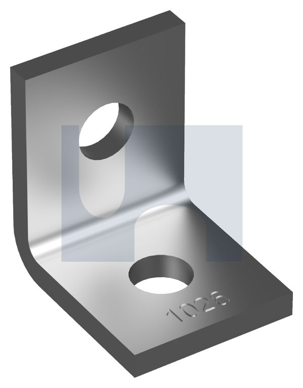 90deg ANGLE FITTING 2 HOLE HDG ANGLE FITTING 1026: M12 thumbnail 5
