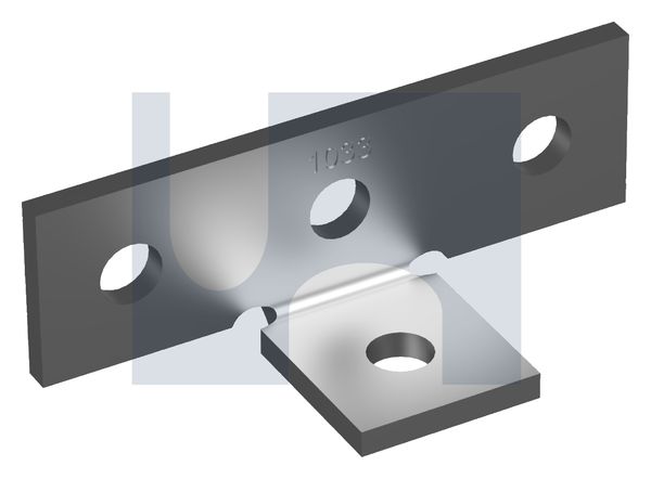 90deg ANGLE FITTING 4 HOLE HDG ANGLE FITTING 1033: M12 thumbnail 5
