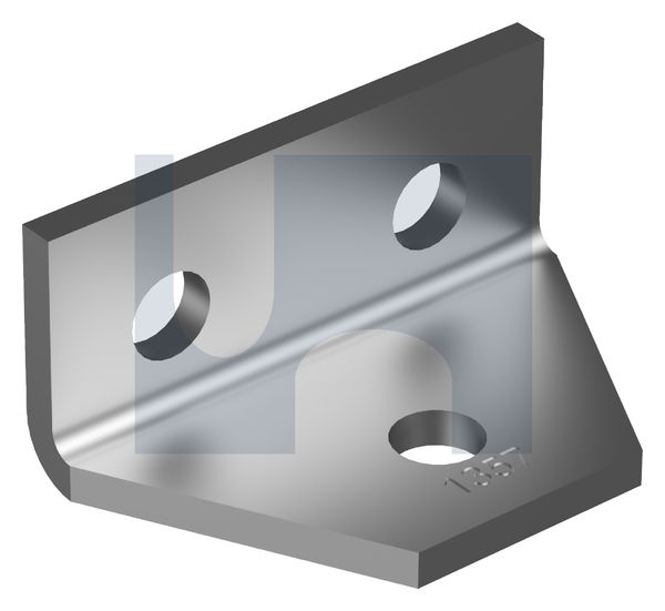 90deg ANGLE FITTING 3 HOLE HDG ANGLE FITTING 1357: M12 thumbnail 5