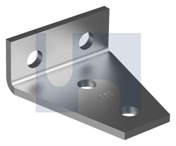 90deg ANGLE FITTING 4 HOLE HDG ANGLE FITTING 1359: M12 thumbnail 5