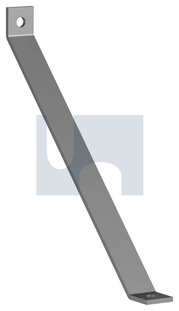 45deg BRACE FITTING 2 HOLE HDG ANGLE FITTING 2452: M12 thumbnail 5