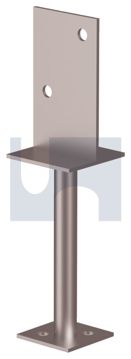 POST SUPPORT H/DUTY T STIRRUP ROD STEM:  90 X  200 thumbnail 5