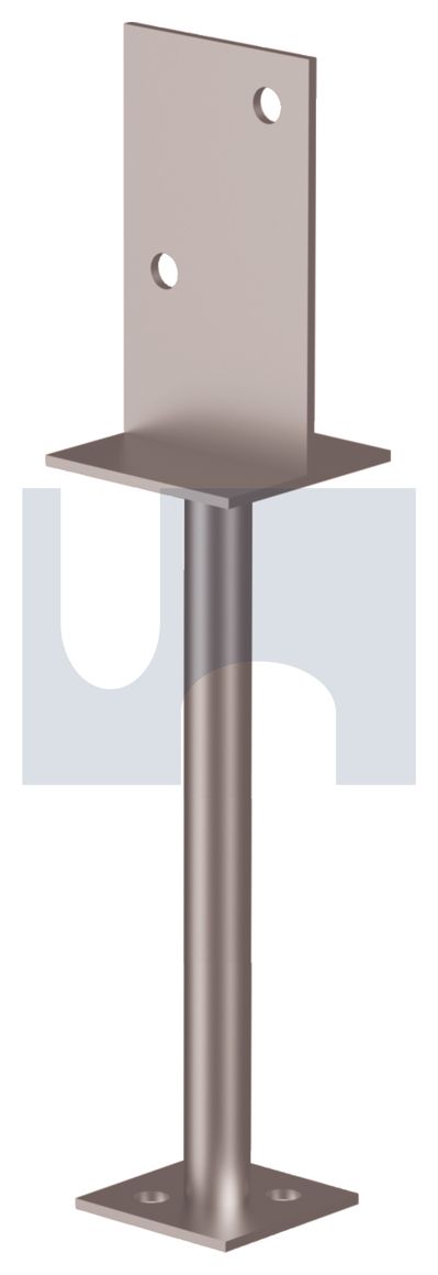 POST SUPPORT H/DUTY T STIRRUP ROD STEM:  90 X  450 thumbnail 5