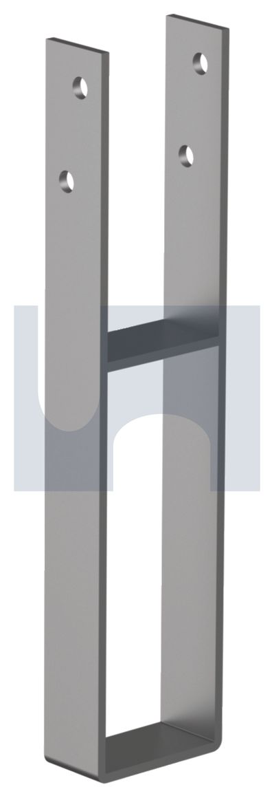 POST SUPPORT H/DUTY U SHAPE W/BAR PS:  75 X  400 thumbnail 5