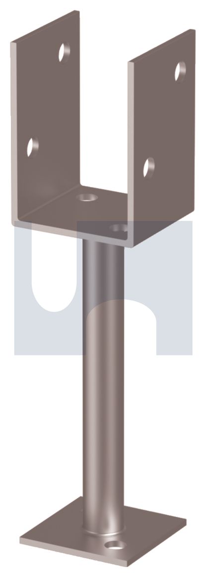 POST SUPPORT H/DUTY U STIRRUP ROD STEM:  90 X  150 thumbnail 5