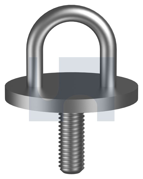 PAD EYE ROUND EYE BOLT 304 EYE PAD RND BOLT: 8 X 50 thumbnail 5