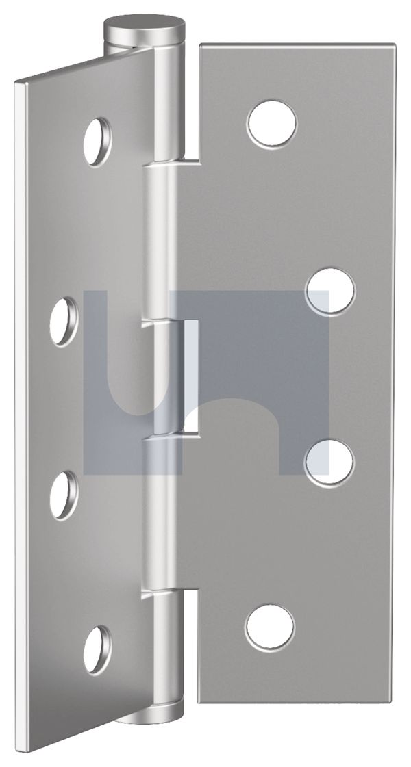 BUTT HINGE 8 HOLE - LOOSE PIN 304 HINGE H/DUTY PR: 100 X 75 thumbnail 5