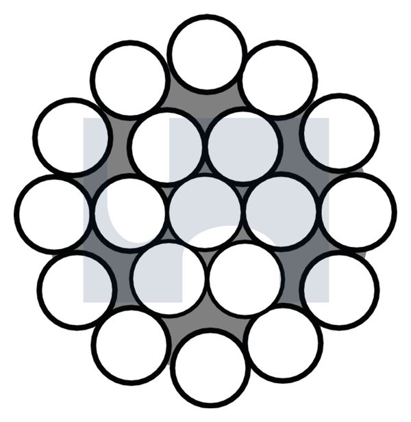 WIRE ROPE 1x19 316 W/ROPE: 1 X 19 X 10.0 305M thumbnail 5