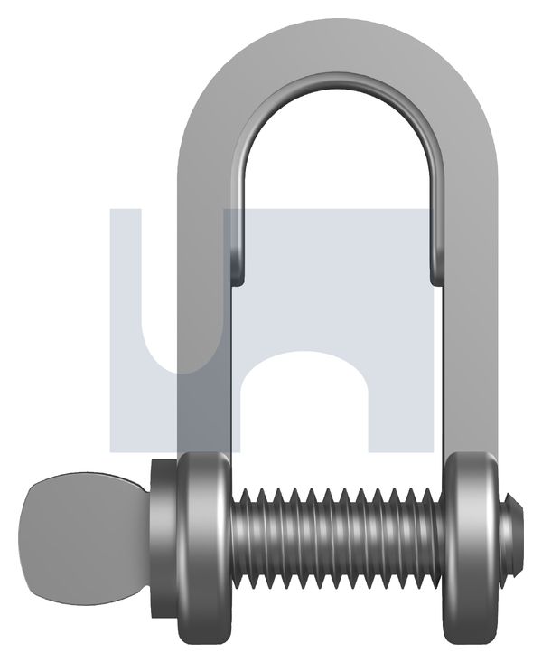 SHACKLE D LIGHTWEIGHT 304 D SHKLE L/WGT:M5 X  28 thumbnail 5