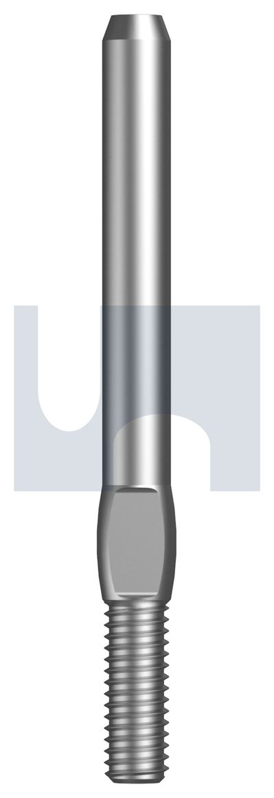 TERMINAL SWAGE STUD MINI THRD 316 T/SWG MINI THREAD:M6 X 3.2 thumbnail 5