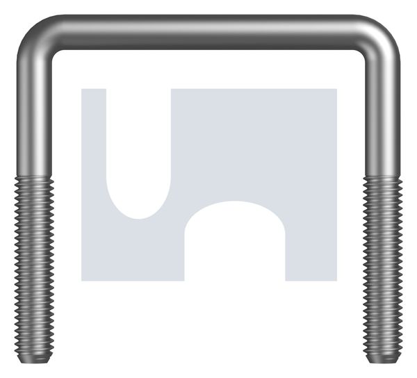 U BOLT SQUARE HDG SQ U-BOLT: 1/2BSW X50X100 thumbnail 5