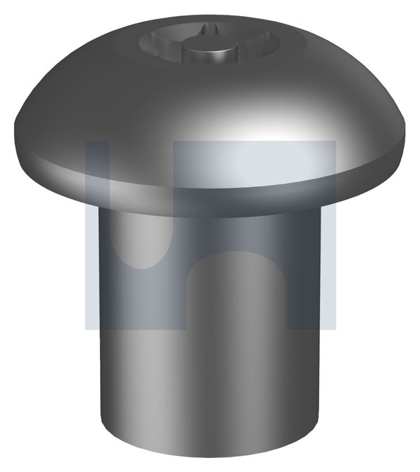 BARREL NUT BUTTON POST TORX 304 P/TORX T45 BL NUT: 3/8UNC thumbnail 5