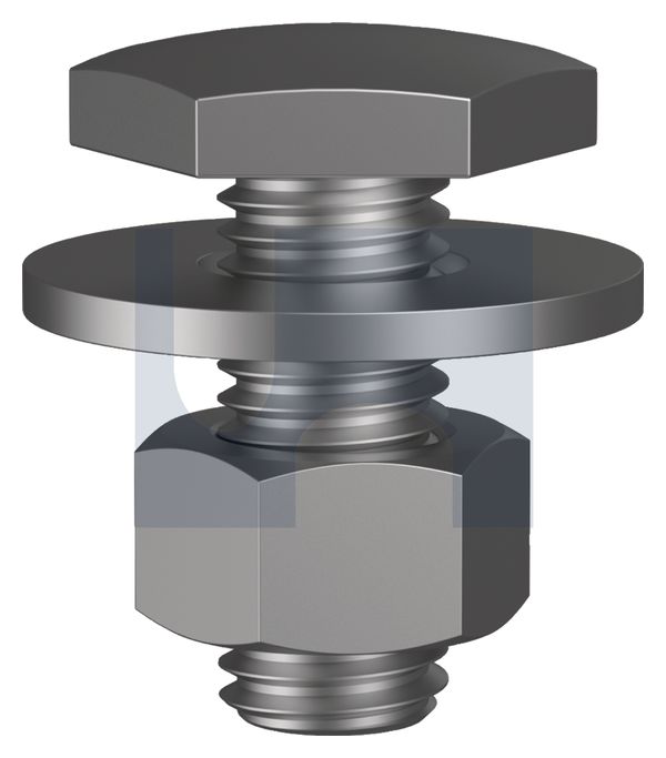 FASCIA BOLT & NUT HDG 4.6 FASCIA KIT: M12 X 30 thumbnail 5