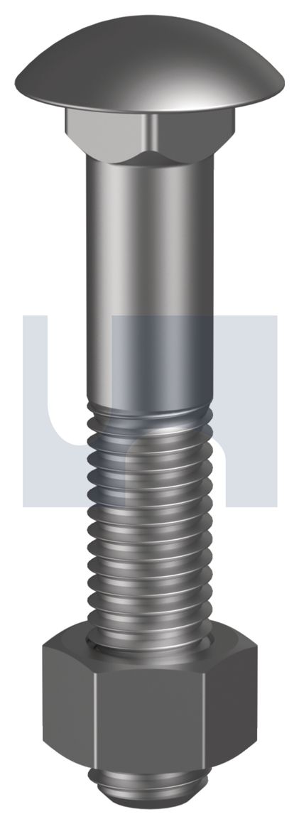 CUP HEAD BOLT & NUT Z/P 10.9 CUP B/N KIT:M10 X  50 thumbnail 5