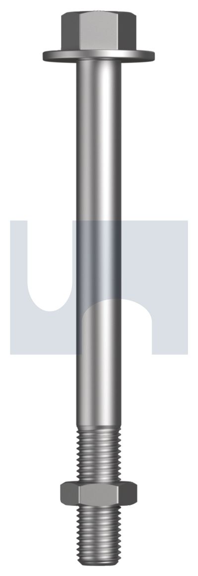 HEX WASHER HEAD POLE STEP STEE HDG 5.8 POLE STEP STL:M16X180 thumbnail 5