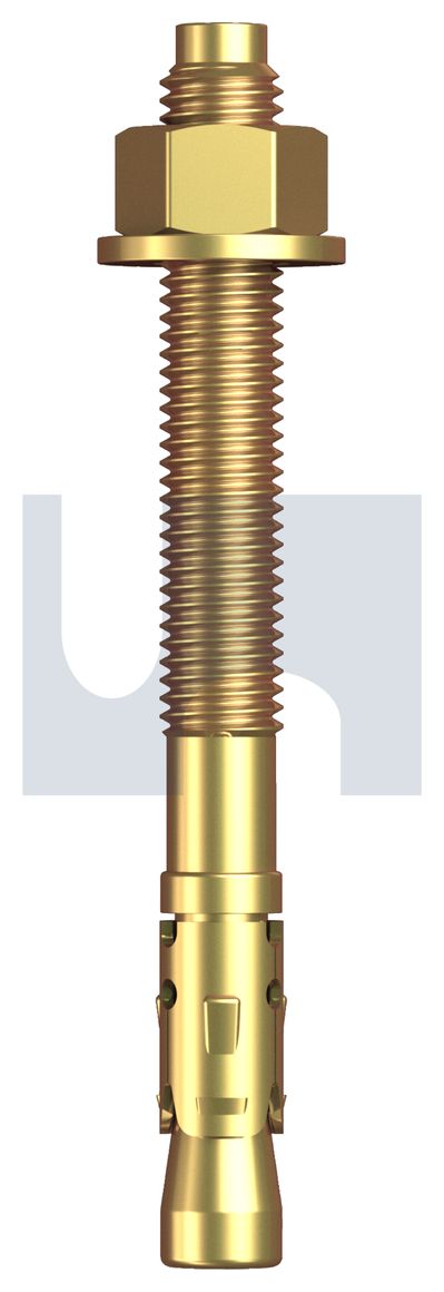 CLAWBOLT (WEDGE ANCHOR) ZYP CL4.6 CLAW BOLT:M16 X 125 thumbnail 5