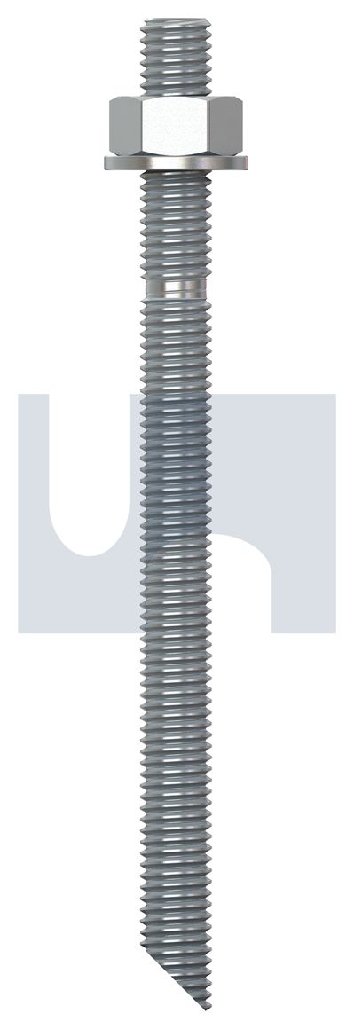 STUD CHEM ANCHOR KIT(FLAT TOP) GAL 8.8 CHEM STUD KIT:M16 X190 thumbnail 5