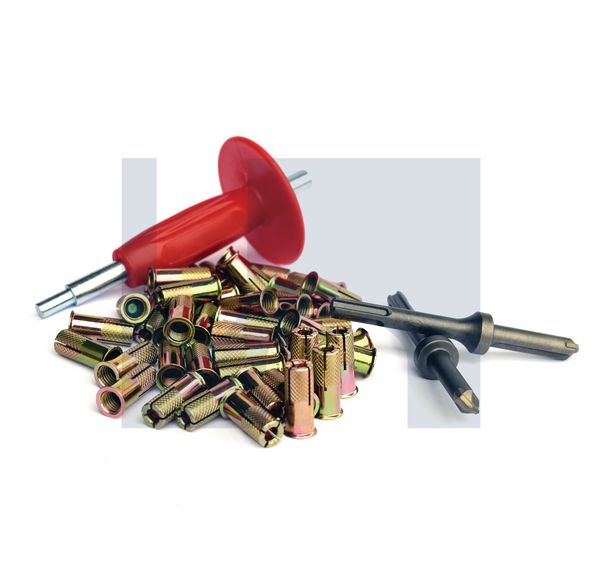 DROP-IN ANCHOR WITH LIP BUCKET ZYP DROP LIP BUCK 500:M10 X 30 thumbnail 5
