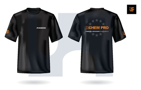 XCHEM T-SHIRT MENS T-SHIRT XCHEM BLACK: SIZE XS thumbnail 5