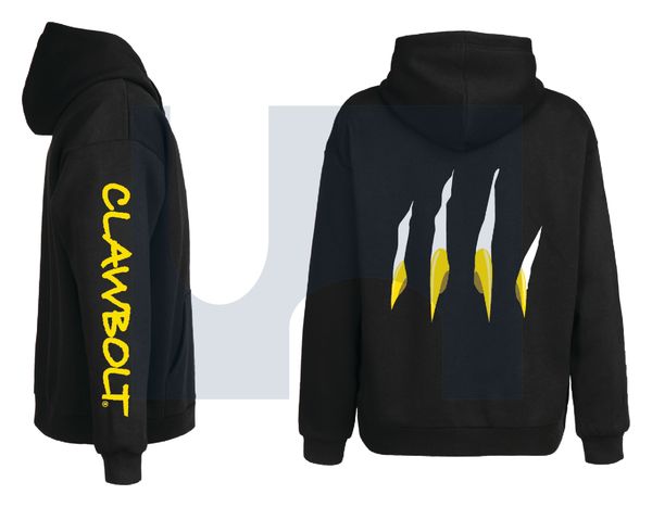 CLAWBOLT HOODIE HOODIE CLAWBOLT BLACK:SIZE S thumbnail 5