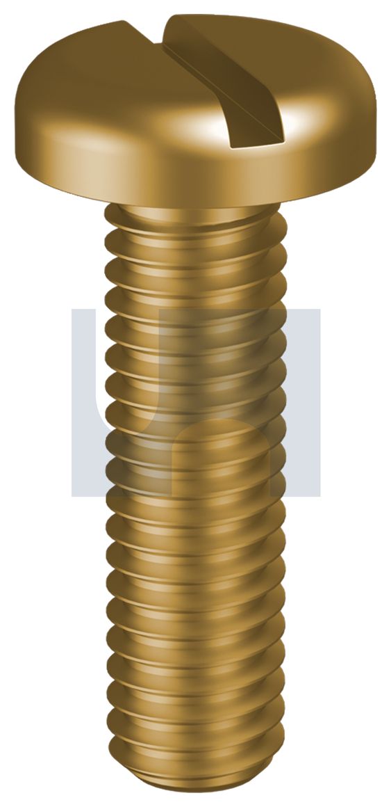 METAL THREAD PAN SLOT BRASS PAN SL: M4 X   40 thumbnail 5
