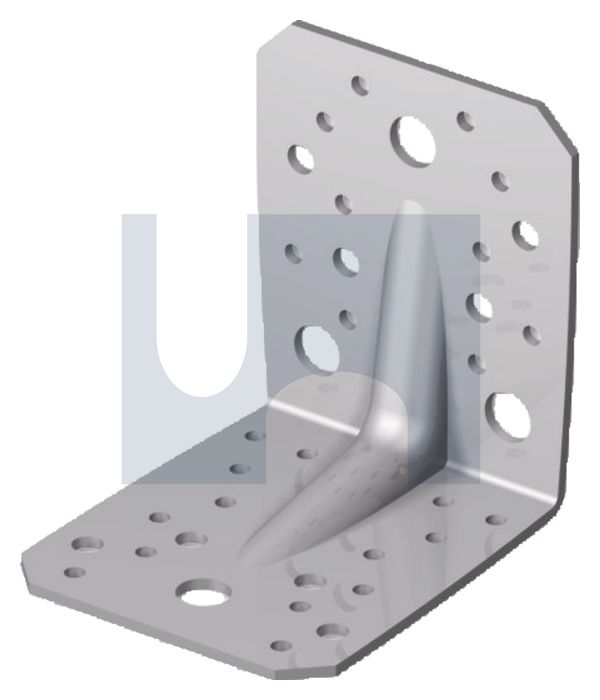 KS21 BKT ANGLE H/DUTY RIB 304 ANGLE BKT RIB: 70X70X55 thumbnail 5