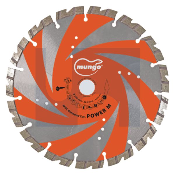 MDC POWER M DIAMOND BLADE MDC POWER M: 125 X 22.2 thumbnail 5