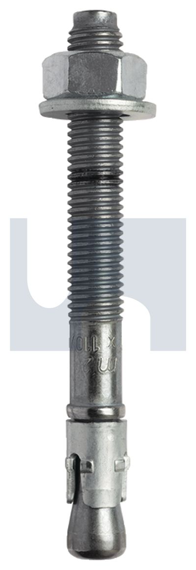 M2 THROUGHBOLT Z/P M2: M10 X  60 /  5 thumbnail 5