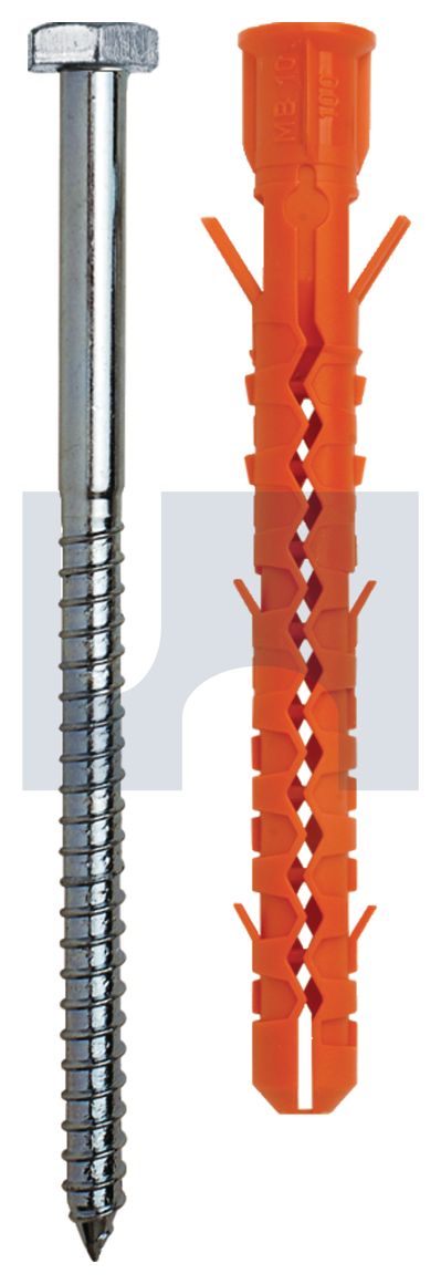 MB-SS NYLON FRAME PLUG Z/P MB-SS HEX: 10 X 160 / 90 thumbnail 5