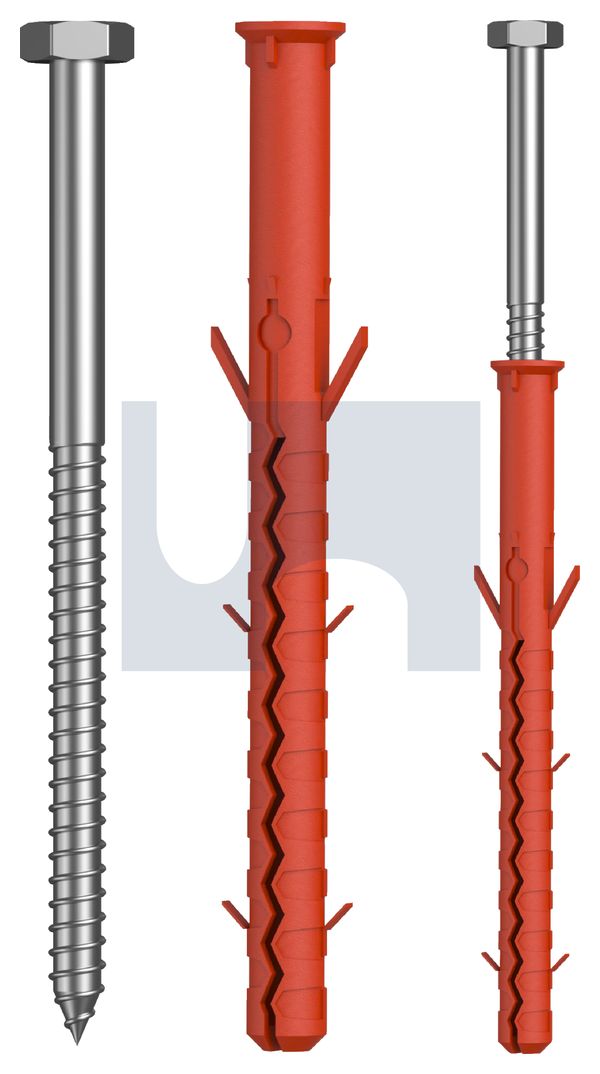 GBD-HH NYLON FRAME PLUG Z/P NYL PLUG GBD-HH: 10 X 100 thumbnail 5