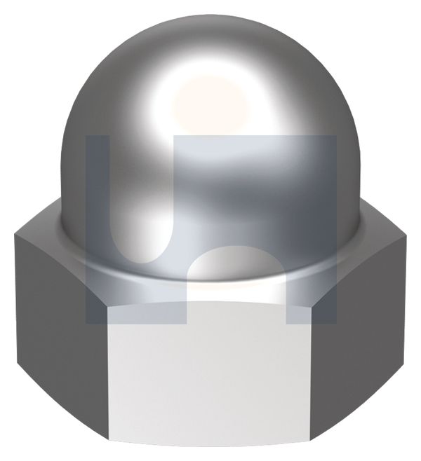DOME HEX NUT 304 DOME NUT:   1/4 UNC thumbnail 5