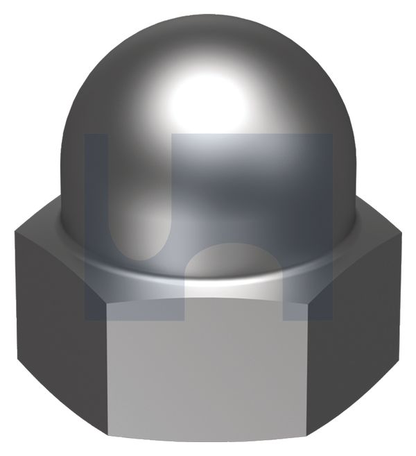DOME HEX NUT CR HEC1587 CL5 HX DOME NUT:M16 thumbnail 5