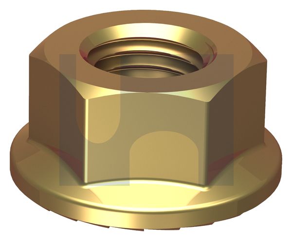 SERRATED HEX FLANGE NUT ZYP CL8 SERR FLNG NUT:M12-1.50 thumbnail 5