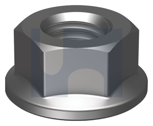 HEX FLANGE NUT [NO SERRATIONS] PLN CL10 FLANGE NUT: M24 thumbnail 5