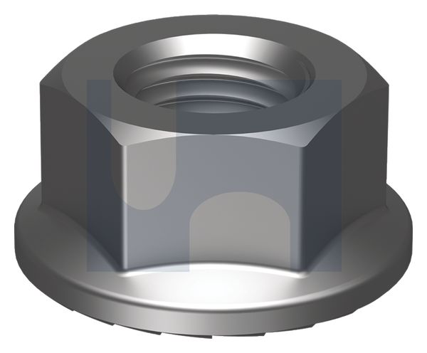 SERRATED HEX FLANGE NUT Z/P G8 SERR FLANGE NUT: 3/8UNF thumbnail 5