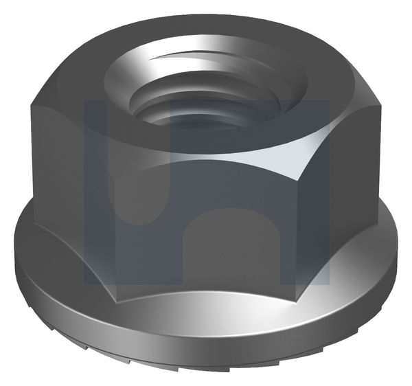 CABLE TRAY FLANGE HEX NUT HDG CABLE TRAY NUT: M10 thumbnail 5