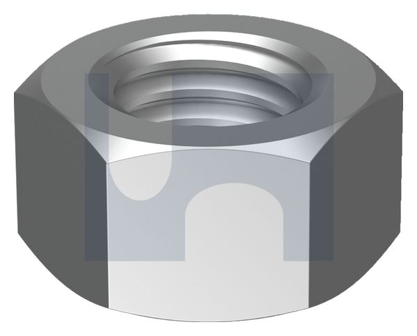 HEX NUT - UNC DIMENSIONS 304 STAINLESS HEX NUT: 1/2 BSW thumbnail 5