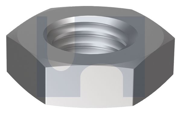 HEX THIN NUT 316 THIN HEX NUT:  1/4 UNC thumbnail 5