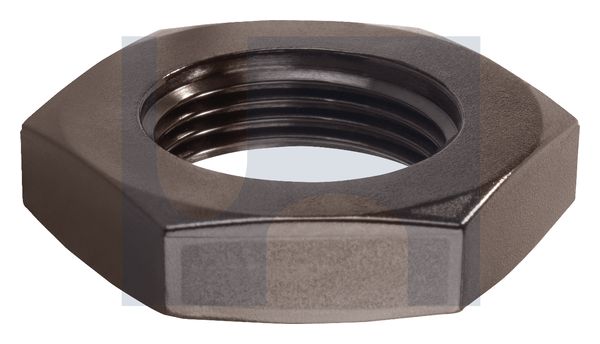 HEX THIN NUT NYL UV BLK LOCK NUT: M10 thumbnail 5