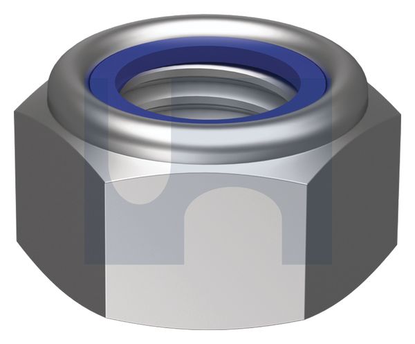 NYLOC HEX NUT 304 NYLOC NUT: 1    UNC thumbnail 5